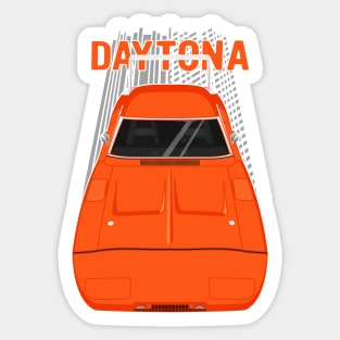 Dodge Charger Daytona 1969 - orange Sticker